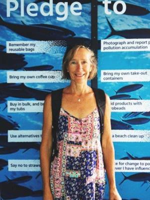 me at Volvo Race plastic pledge